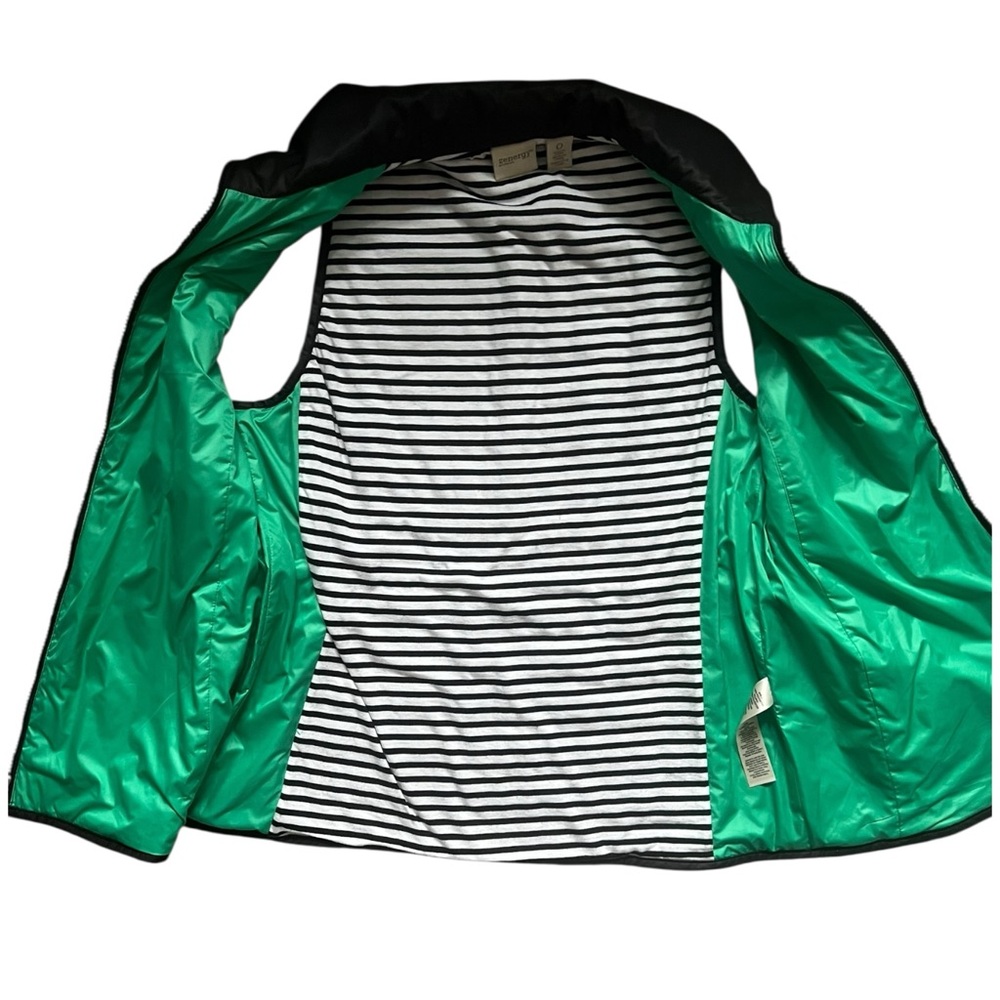 Zenergy By Chicos Vibrant Green Quilted Vest Like New! 0 or S - Picture 3 of 7